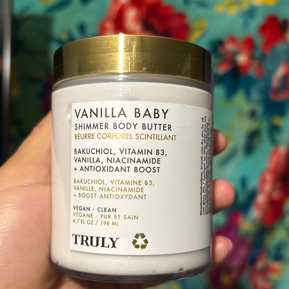 Truly Vanilla Baby Shimmer Body Butter
